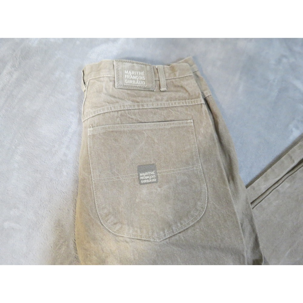 Vintage Marithe Francois Girbaud Jeans Mens 42 Tan Brand X Authentic Fit Baggy - Picture 3 of 12